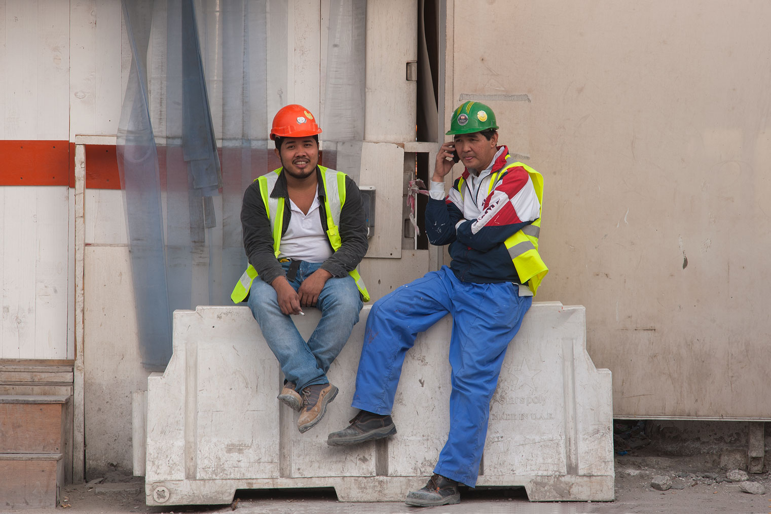 The Color-Coded Barrier